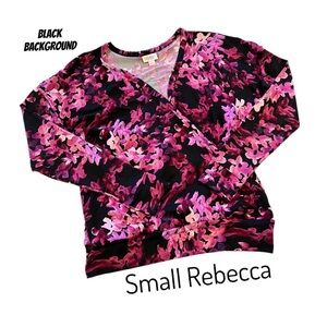 LuLaRoe Rebecca Cross front Blouse